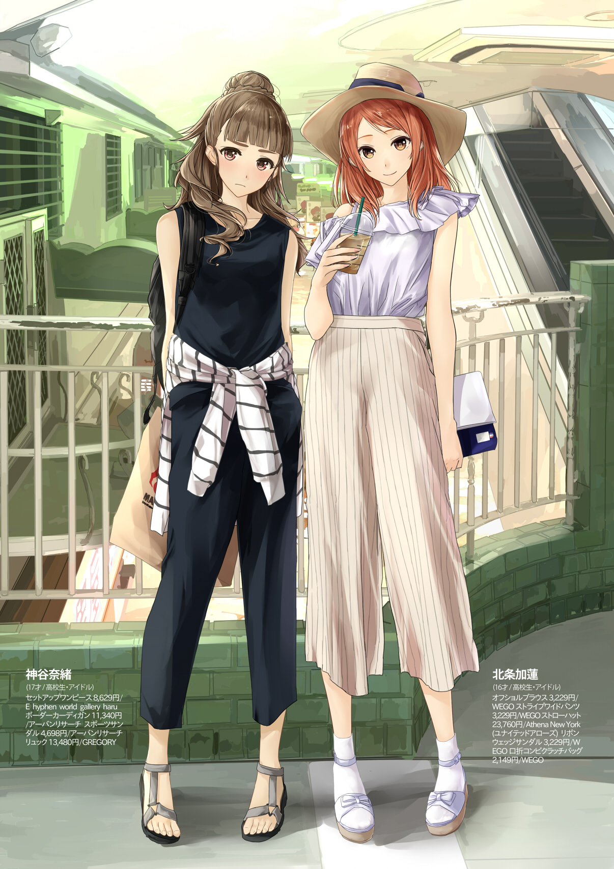 Kamiya Nao And Houjou Karen Idolmaster And 1 More Drawn By Chef No Kimagure Salad Danbooru
