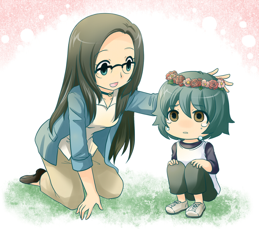 kariya masaki and kira hitomiko (inazuma eleven go and 1 more) drawn by onigiriya