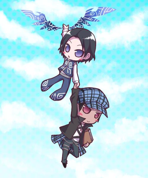 gopher and noah (soul eater) drawn by yuzumi_t