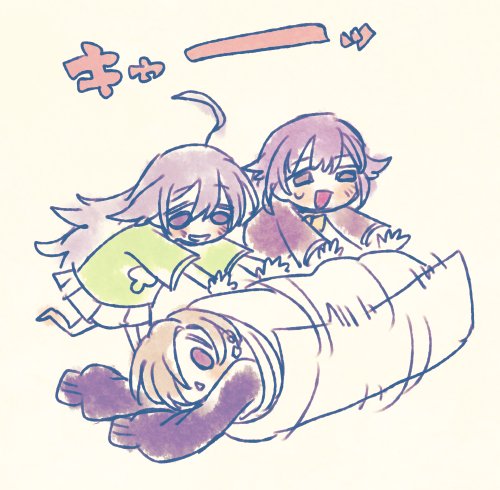 shirasaka koume, koshimizu sachiko, and hoshi syoko (idolmaster and 1 more) drawn by kyo_(kyokuto016)