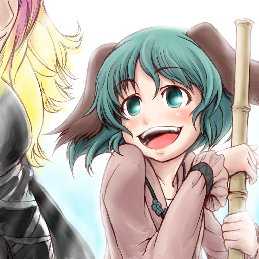 hijiri byakuren and kasodani kyouko (touhou) drawn by madenka