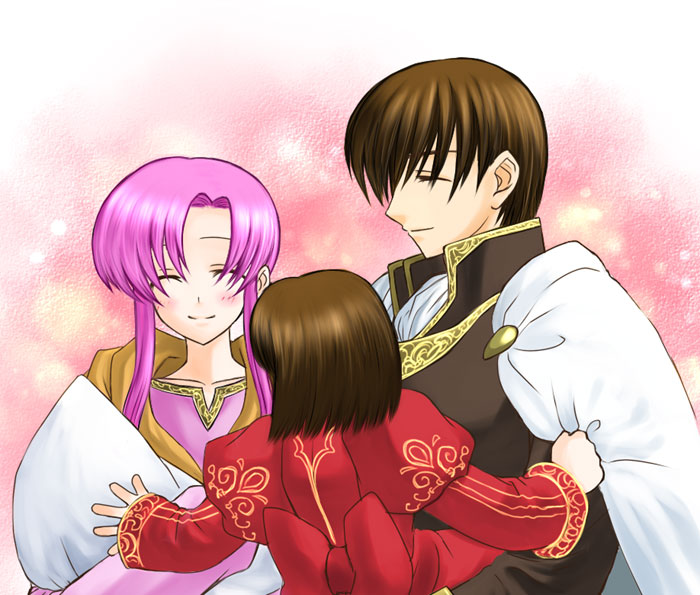 ethlyn, quan, and altena (fire emblem and 1 more) drawn by bo_(774berry)