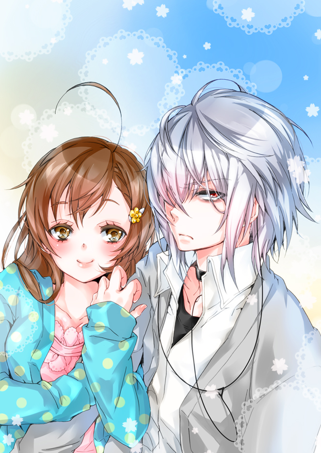 accelerator and last order (toaru majutsu no index) drawn by kadaka_(9m)