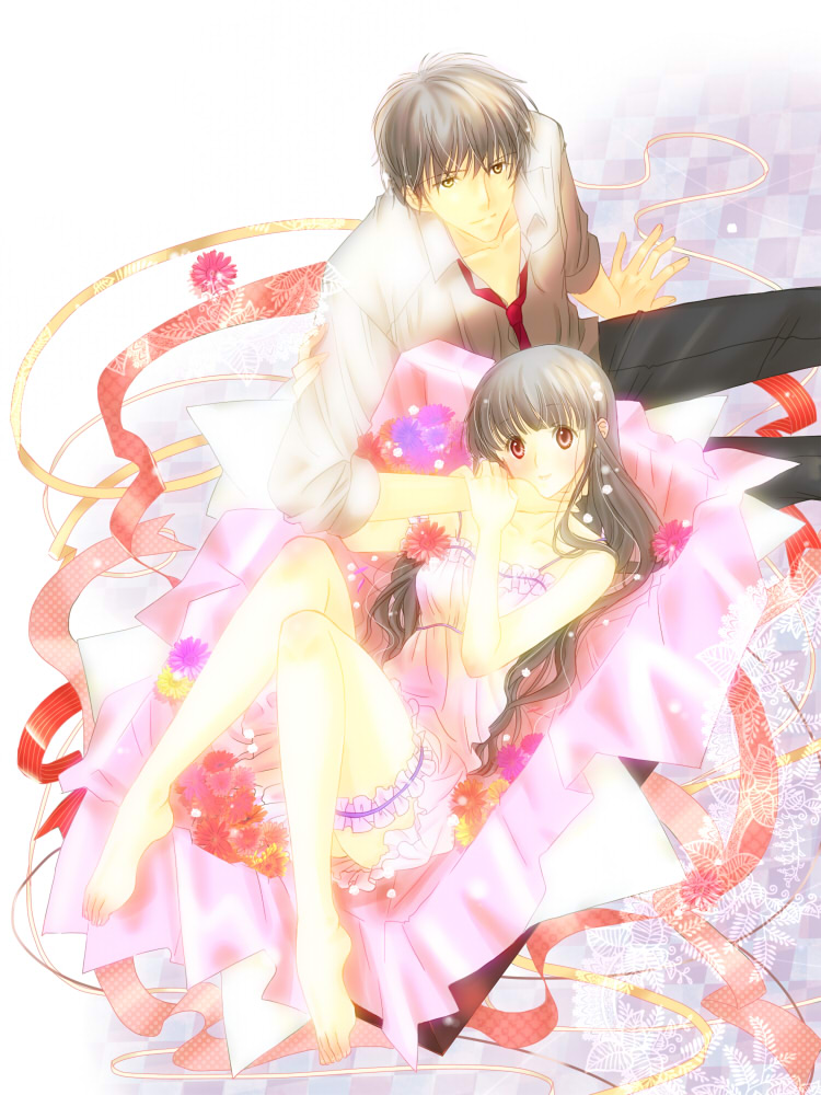 etou ranze and makabe shun (tokimeki tonight) drawn by marocha