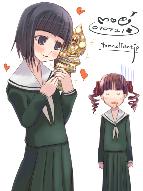 matsudaira touko and nijou noriko (maria-sama ga miteru) drawn by kitahara_tomoe_(kitahara_koubou)