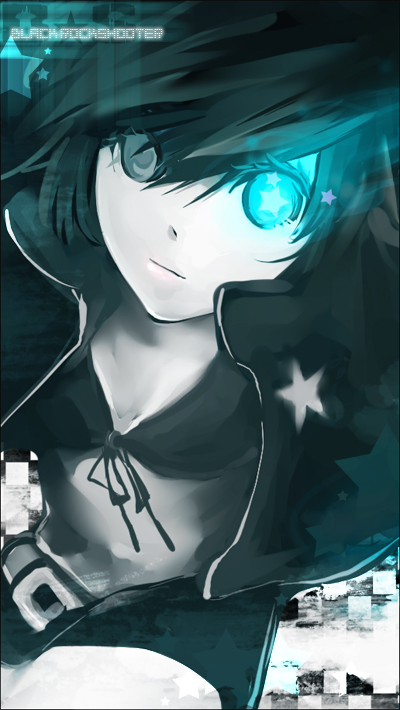black rock shooter (black rock shooter) drawn by meso_(makichu)