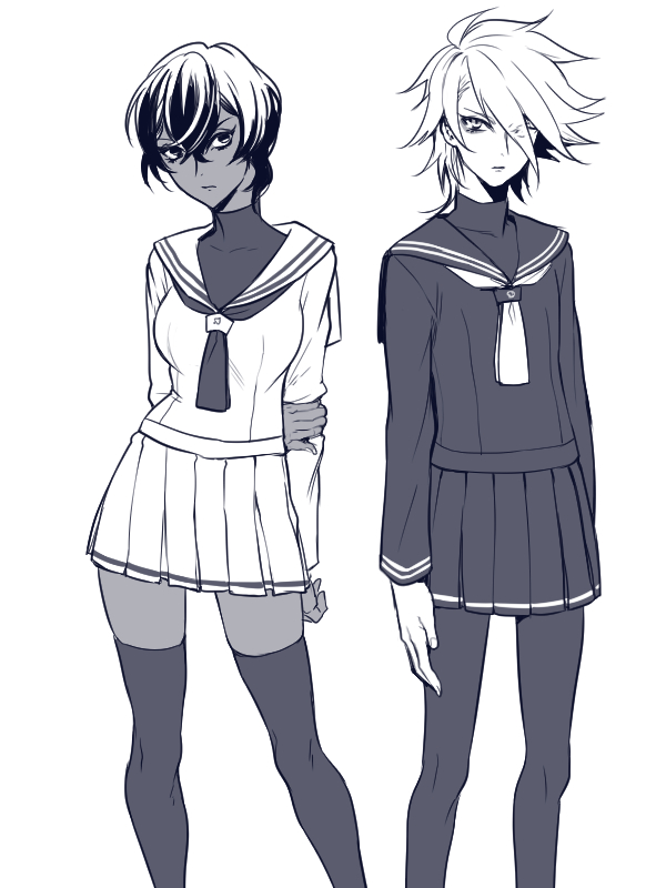 karna and arjuna (fate and 1 more) drawn by zuwai_kani