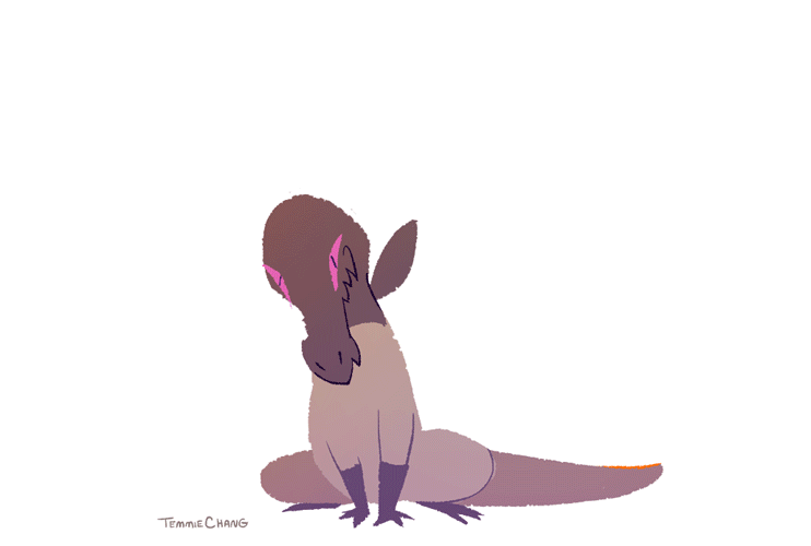 salandit (pokemon and 1 more) drawn by temmie_chang