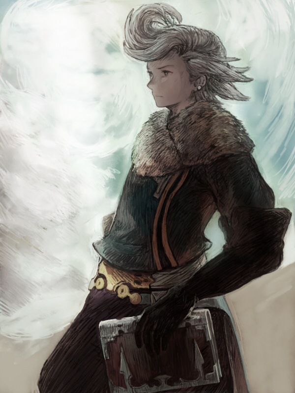 ringabel (bravely default and 1 more) drawn by maeka_(kumaekake)