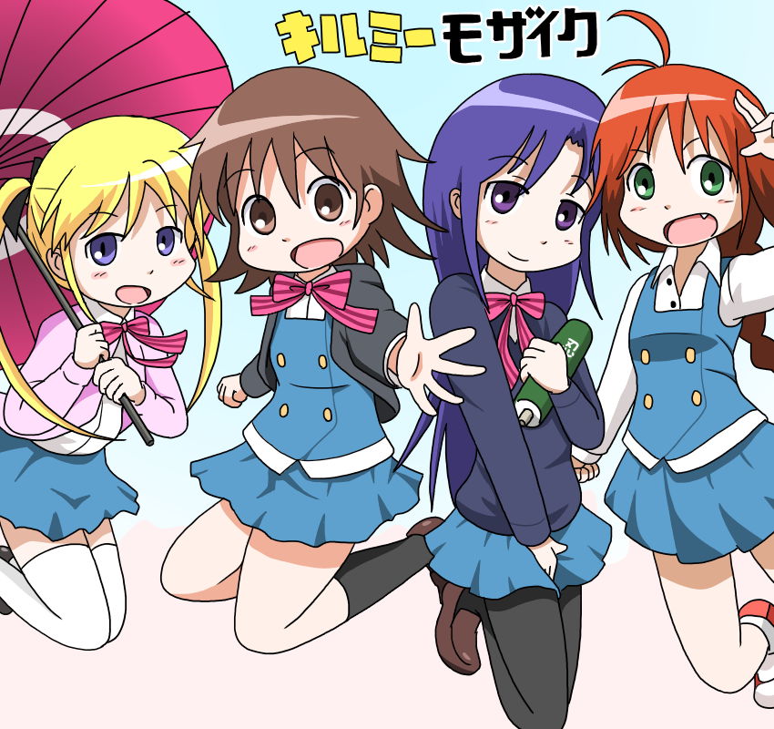 sonya, oribe yasuna, alice cartelet, goshiki agiri, komichi aya, and 3 more (kill me baby and 1 more) drawn by sasaki_(crazy_planet)
