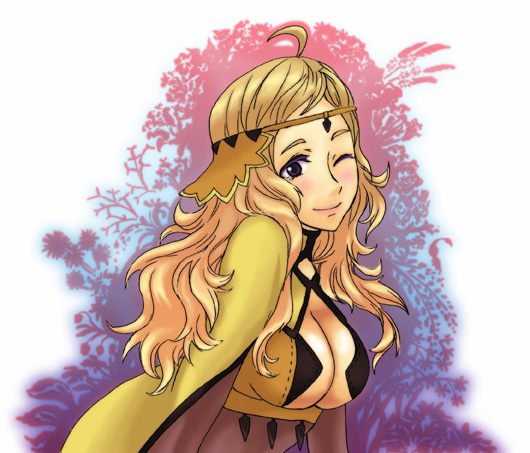 ophelia (fire emblem and 1 more) drawn by kitaqoo