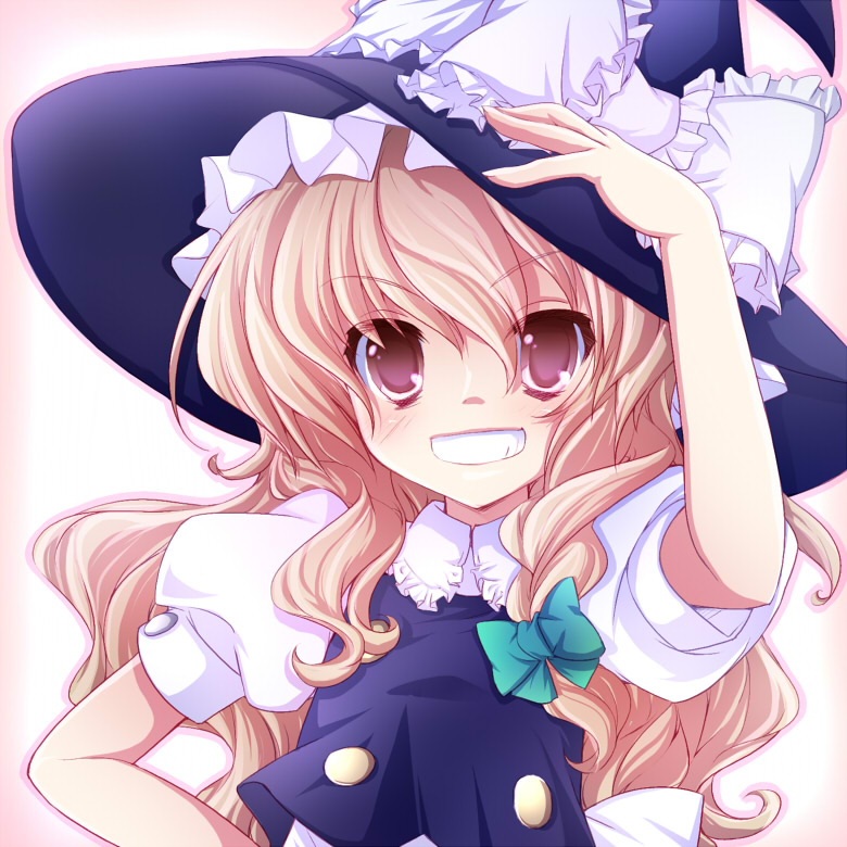 kirisame marisa (touhou) drawn by kurosu_rino and lucie