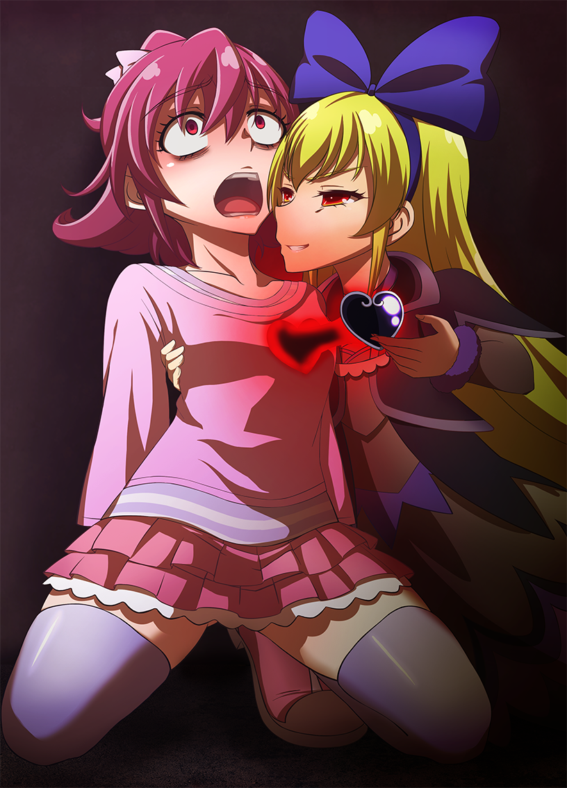 aida mana and regina (precure and 1 more) drawn by fuhainu