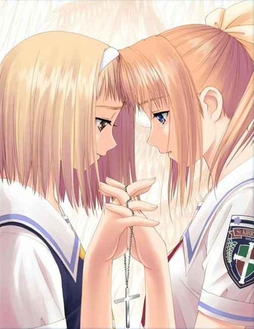 shiomiya kanami and takawashi nagisa (after) drawn by tony_taka