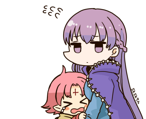 sophia and fae (fire emblem and 1 more) drawn by sksk7r