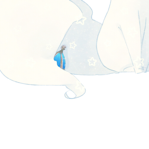miki sayaka and kyubey (mahou shoujo madoka magica) drawn by mizuki_(flowerlanguage)