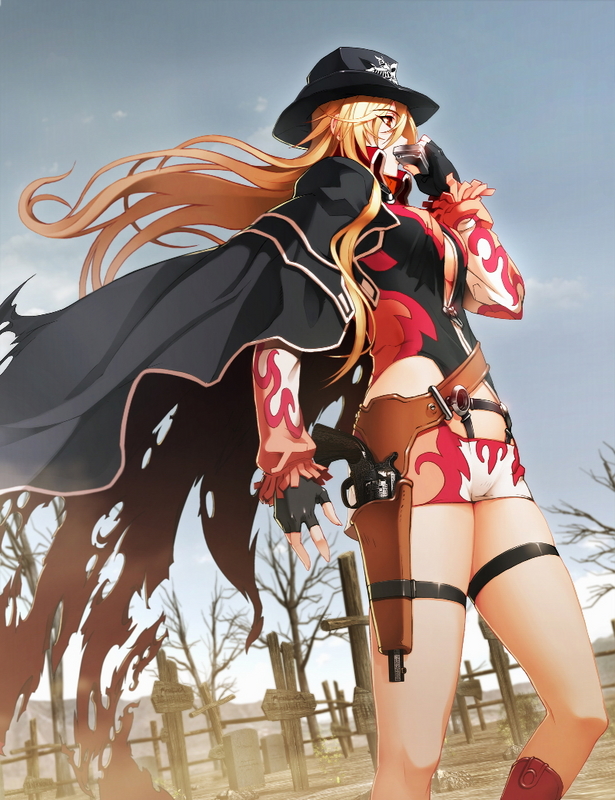 donne anonime (zoku satsuriku no django) drawn by nishii_(damnedrive)