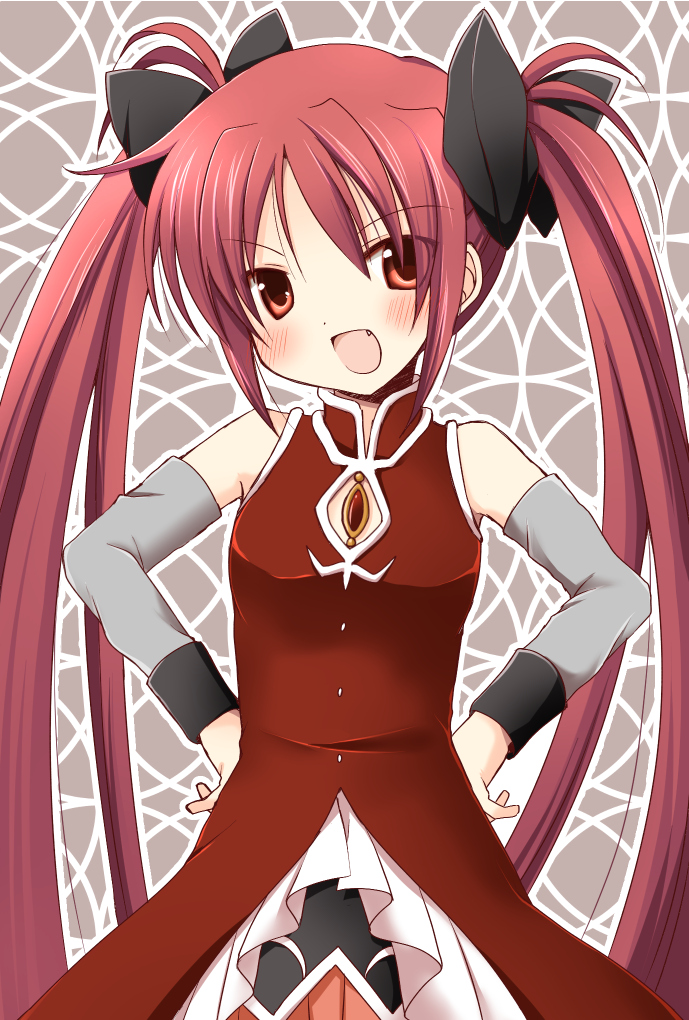sakura kyoko (mahou shoujo madoka magica) drawn by oumi_neneha