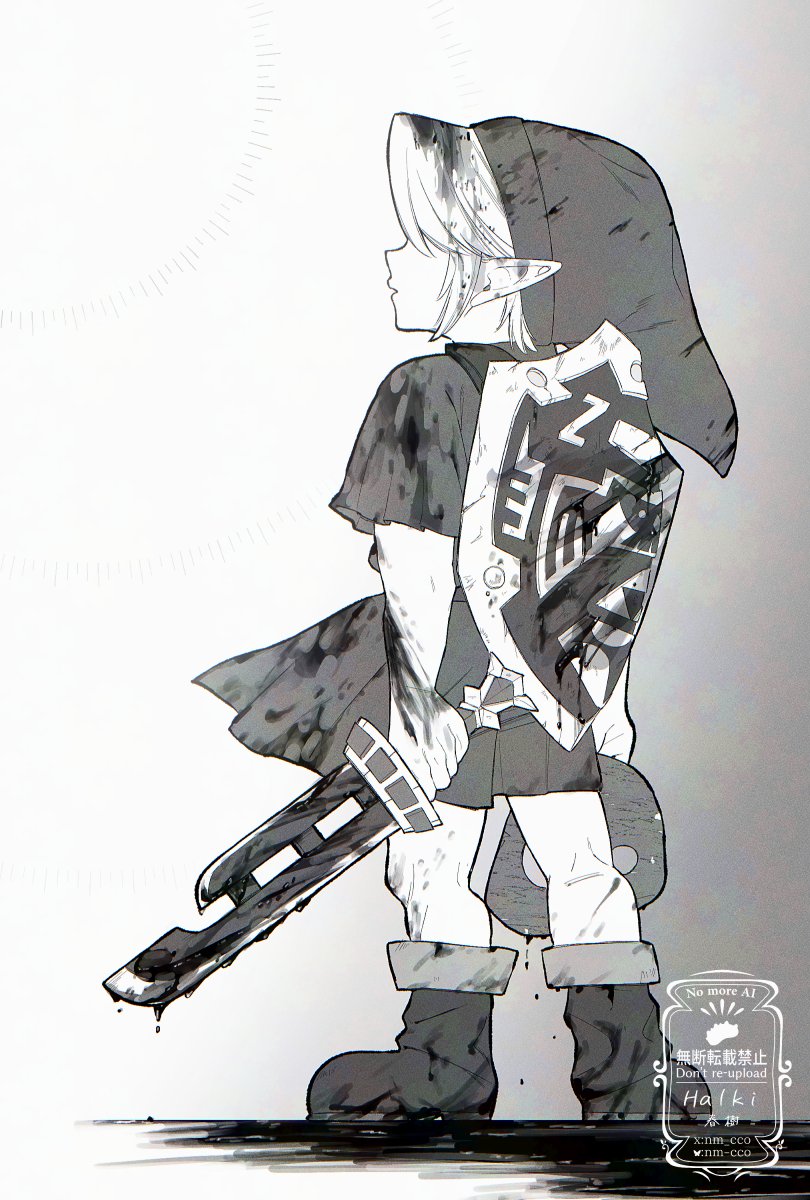link and young link (the legend of zelda and 1 more) drawn by ao_haruki