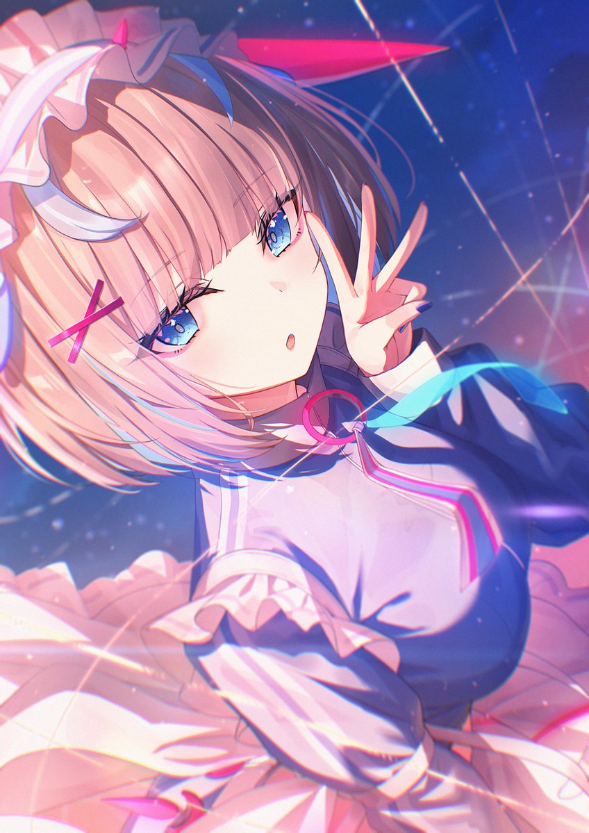 luna (kochira shuumatsu teitai iinkai) drawn by chihiro_ayaka