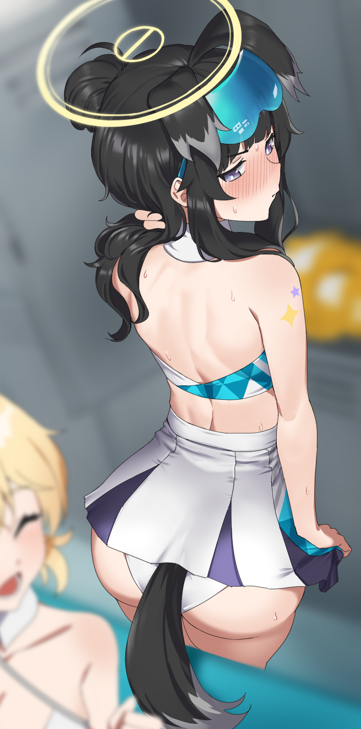 hibiki and kotori (blue archive) drawn by makarony