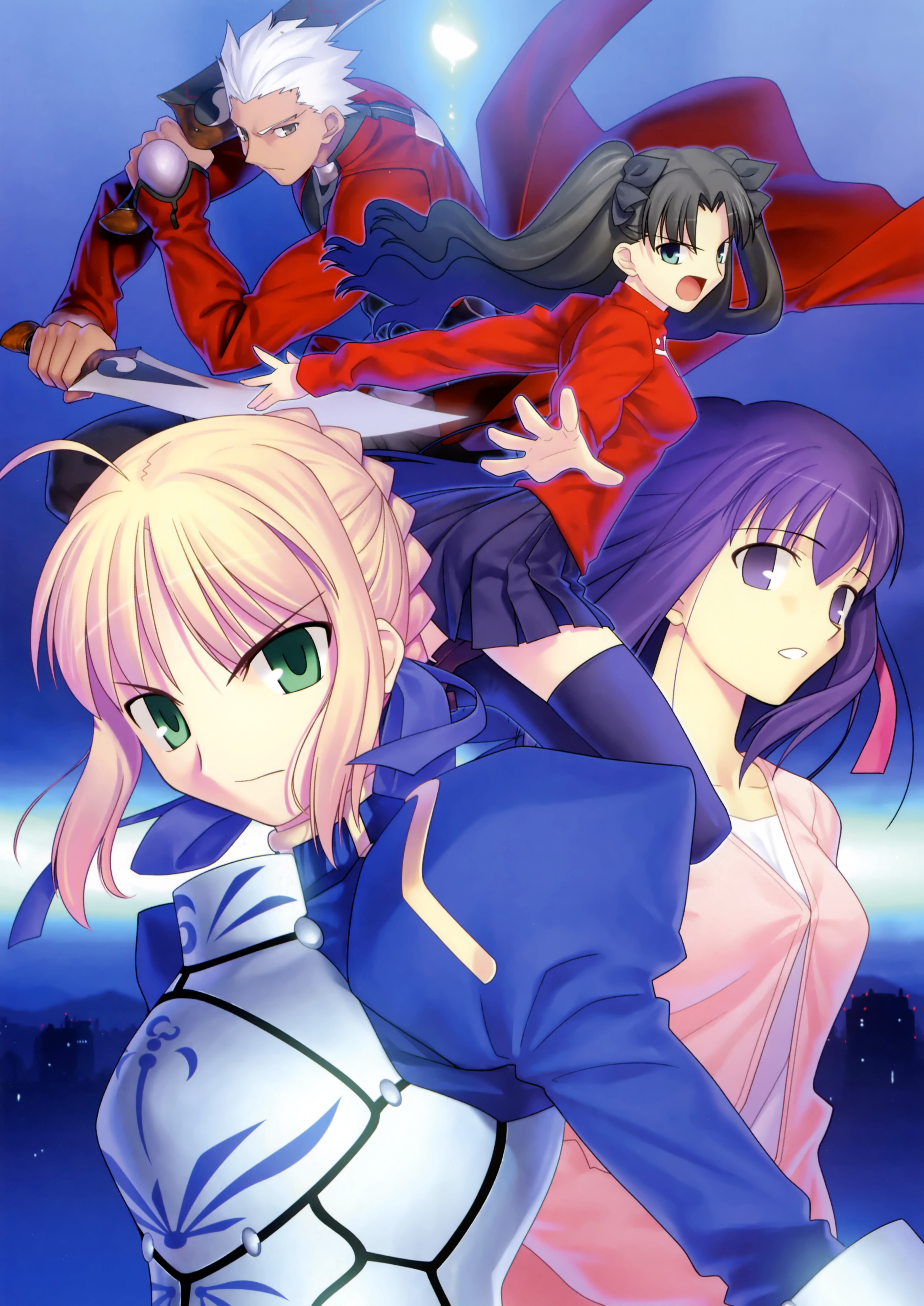 Artoria Pendragon Saber Tohsaka Rin Matou Sakura And Archer Fate And 1 More Drawn By Takeuchi Takashi Danbooru If anyone is interested in this mod, just.