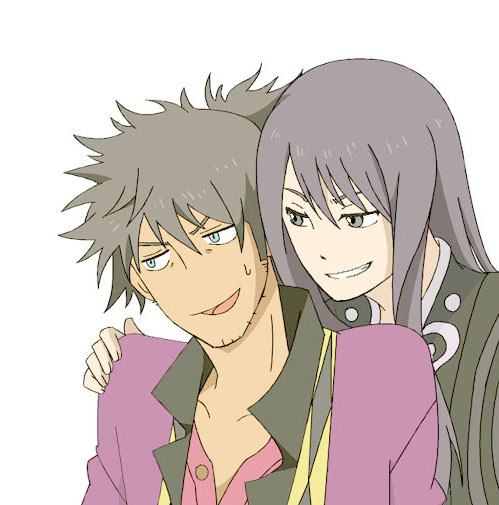 yuri lowell and raven (tales of and 1 more) drawn by yamomo_(micyoko)