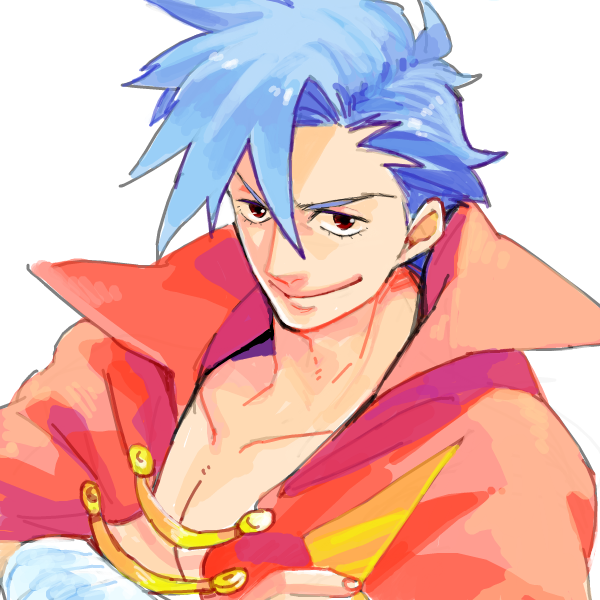 kamina (tengen toppa gurren lagann) drawn by noeru_(soul64)