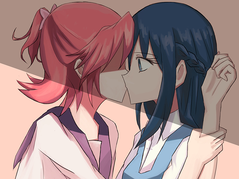 hishikawa rikka and aida mana (precure and 1 more) drawn by chenlunyouxi