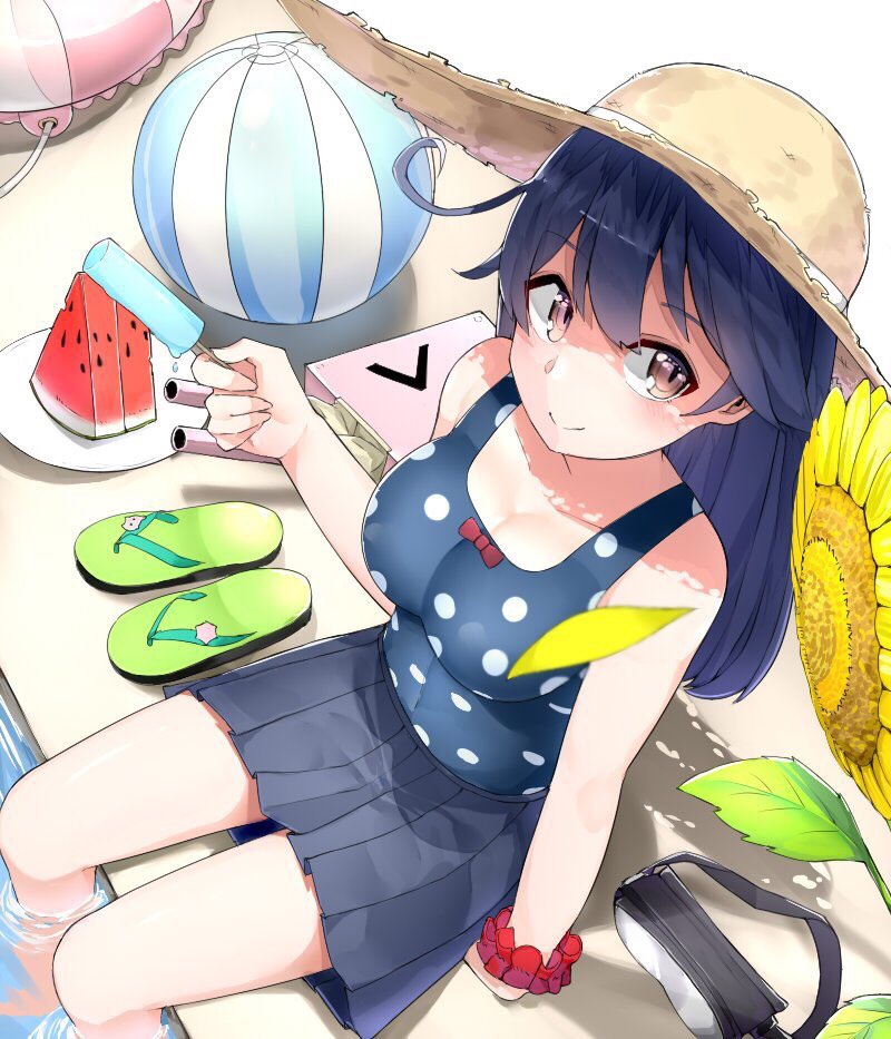 ushio and ushio kai ni (kantai collection) drawn by suzuharu_toufu