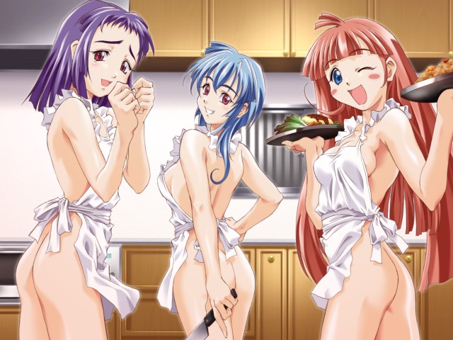 yuuki tsugumi, yuuki misago, and yuuki kobato (watashi ni konya ai ni kite) drawn by maruto!