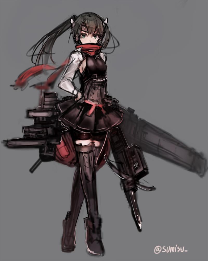 zuikaku and taihou (kantai collection) drawn by sumisu_(mondo)