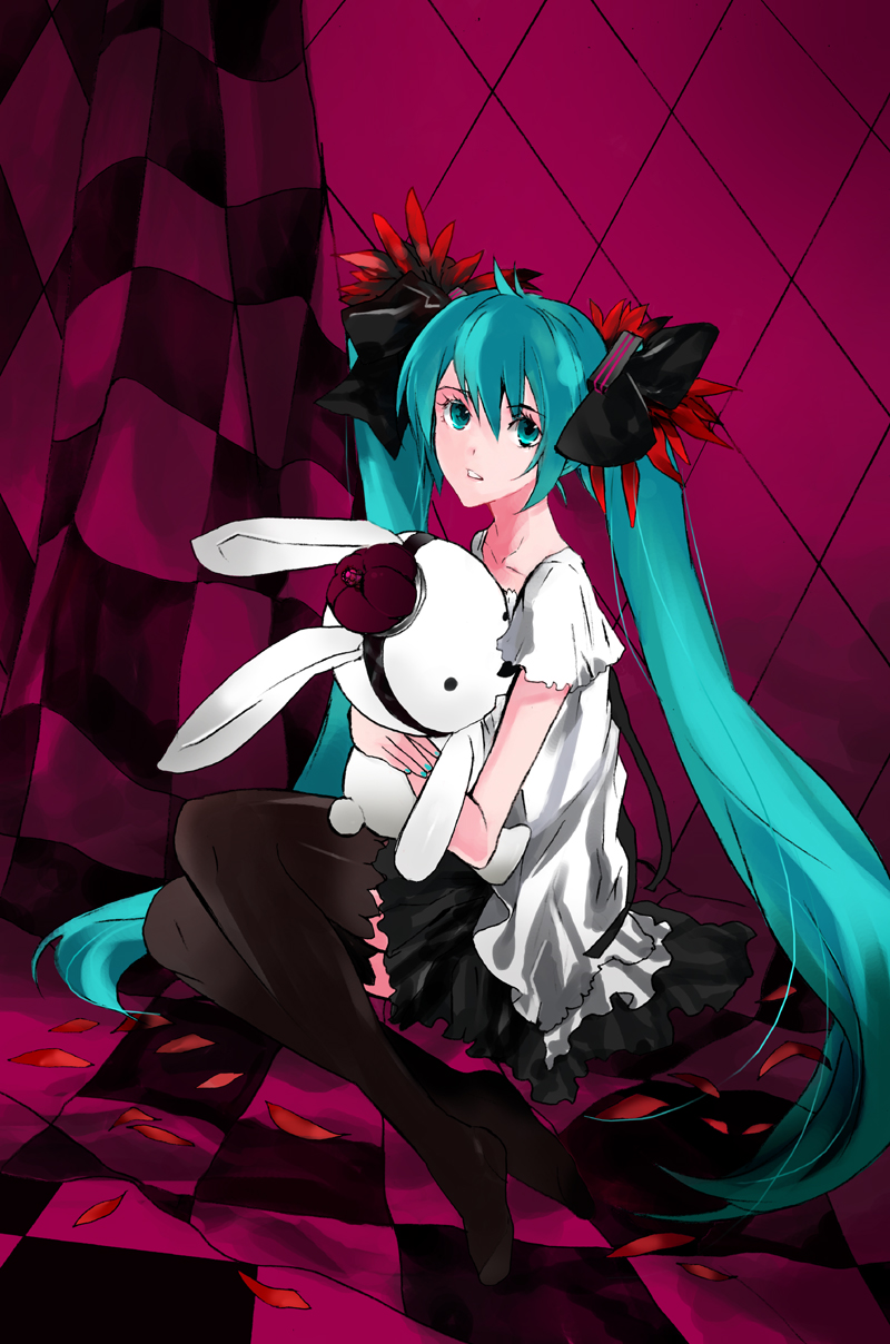 hatsune miku (vocaloid and 1 more) drawn by sei_(resonableworld)