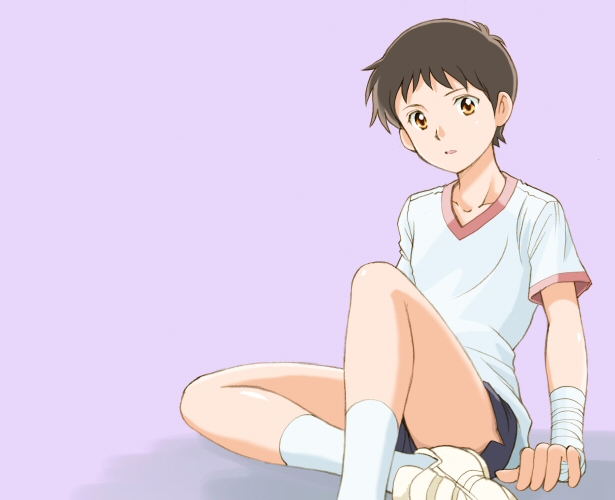 ikari shinji (neon genesis evangelion) drawn by ebi-rom