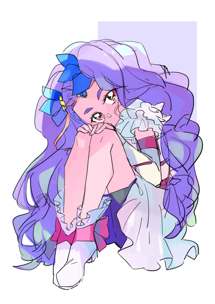 milky rose (precure and 2 more) drawn by buntatta