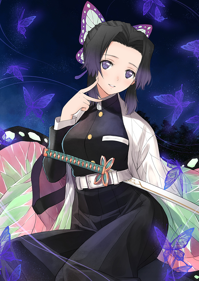kochou shinobu (kimetsu no yaiba) drawn by tony_taka