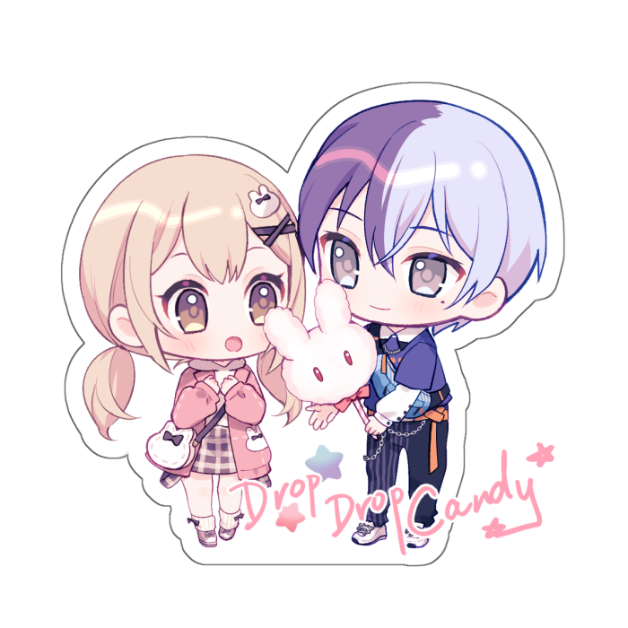 aoyagi touya and azusawa kohane (project sekai) drawn by momoko_(momoko14)