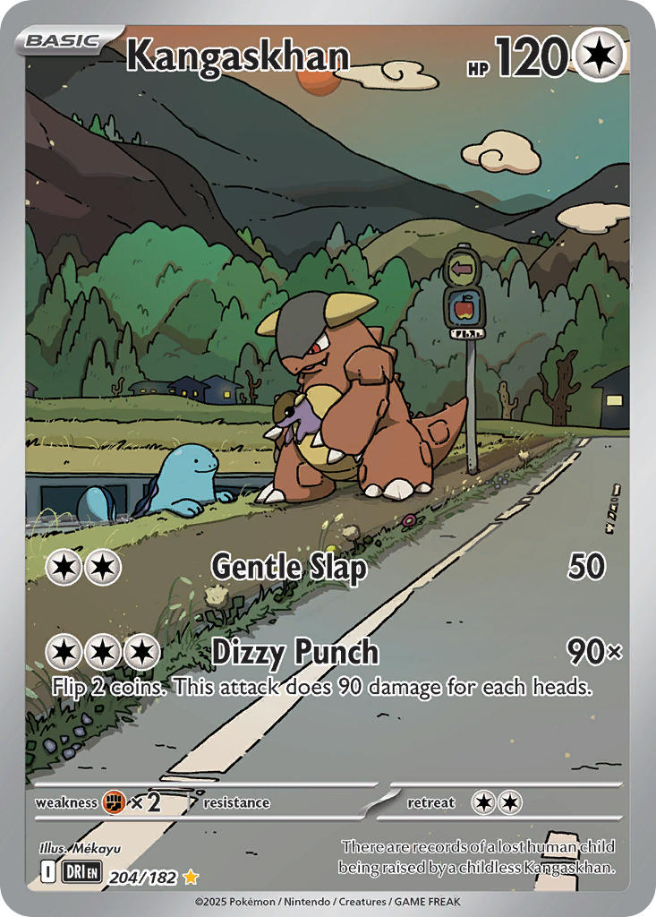 quagsire and kangaskhan (pokemon and 1 more) drawn by mekayu