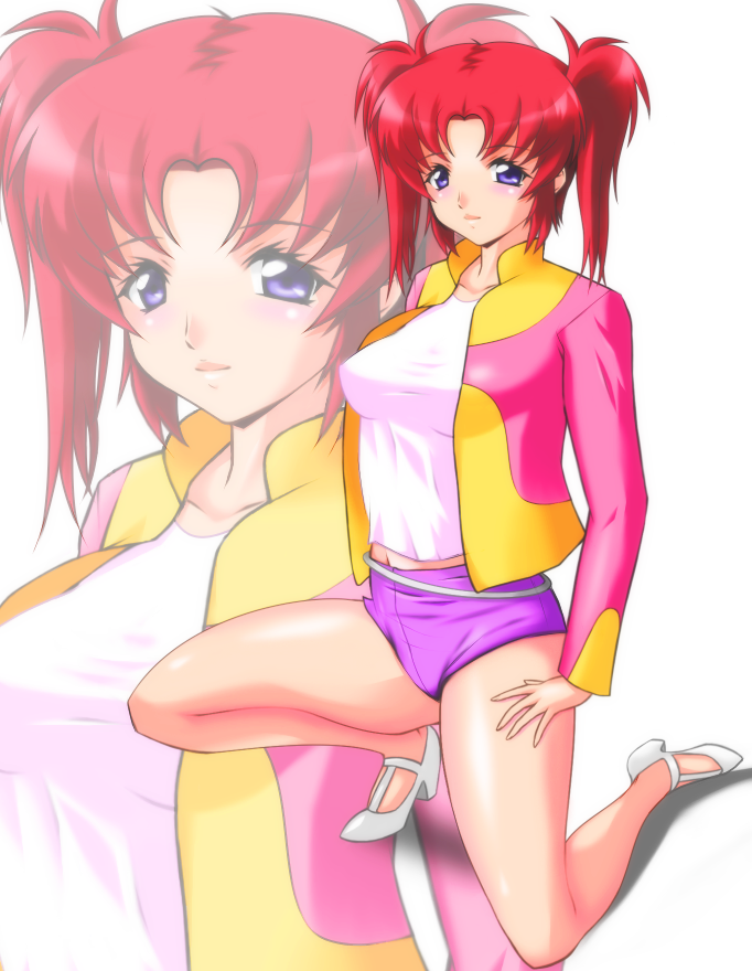 meyrin hawke (gundam and 2 more) drawn by tete_(tt101s)