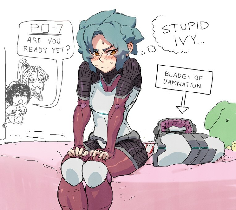 lily, rienna, pheobe, and ivy (original and 1 more) drawn by des_(desvitio)