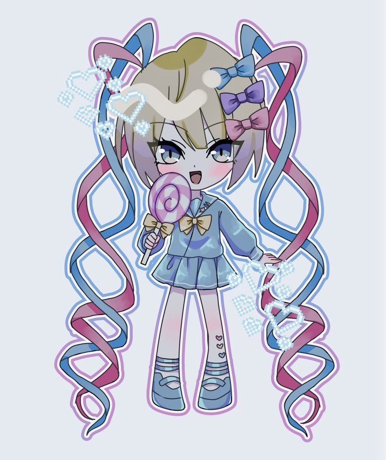 chouzetsusaikawa tenshi-chan (needy girl overdose) drawn by reno_(re_leno)