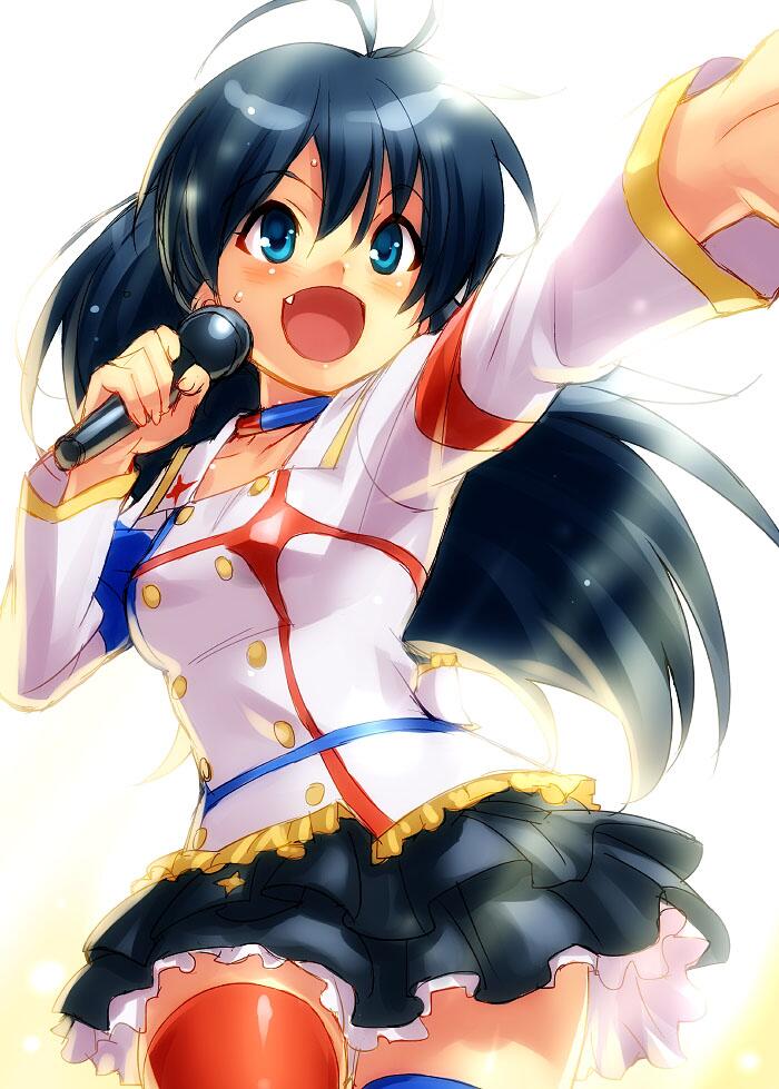 ganaha hibiki (idolmaster and 1 more) drawn by zen_(kamuro)
