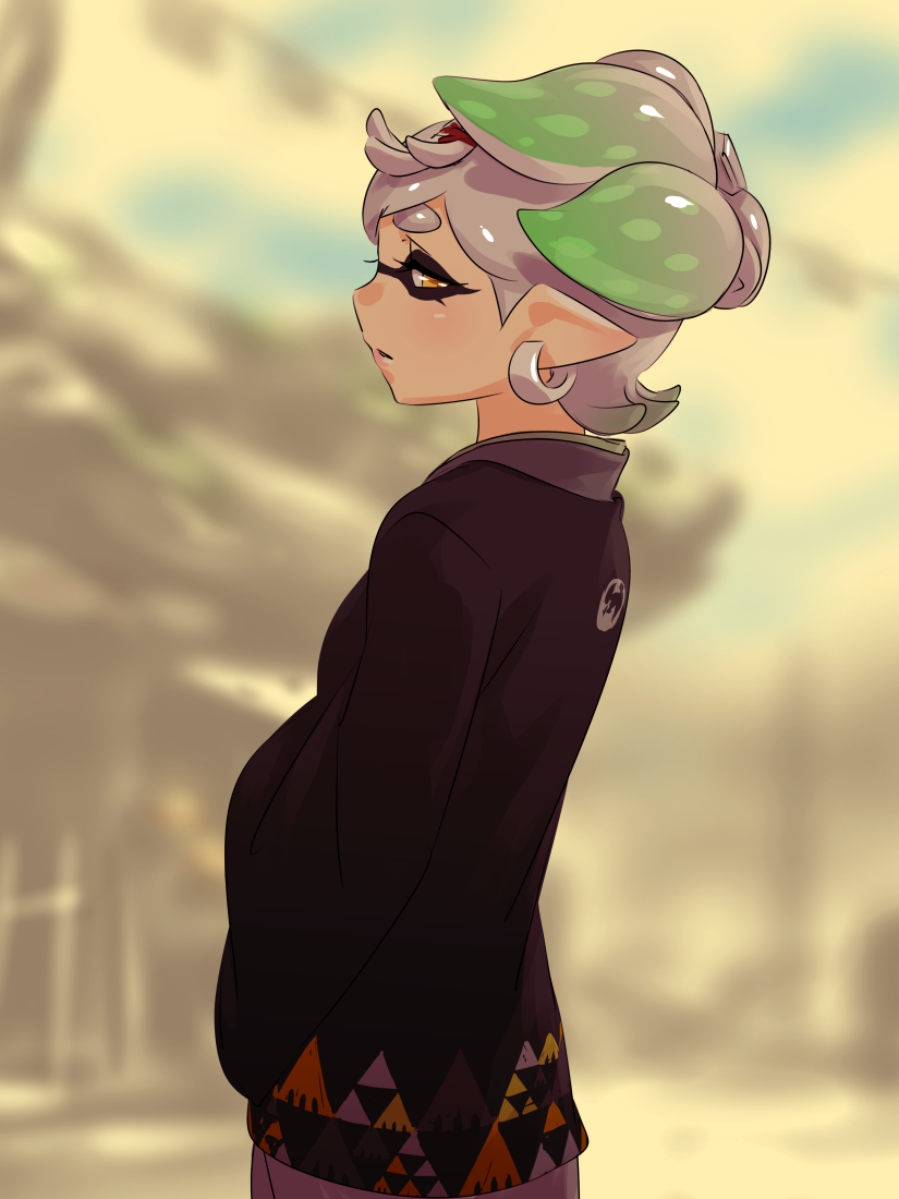 marie (splatoon and 1 more) drawn by taka-michi