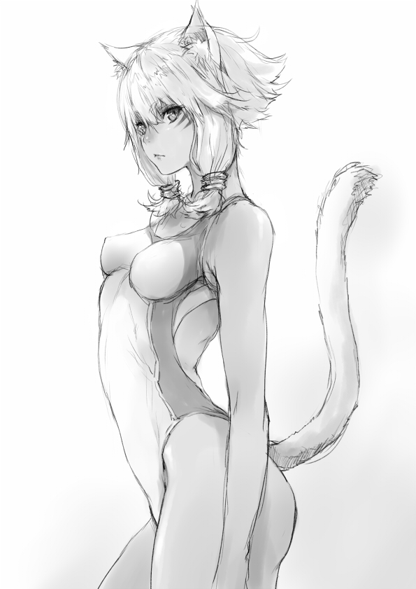 y'shtola rhul (final fantasy and 1 more) drawn by makimura_shunsuke