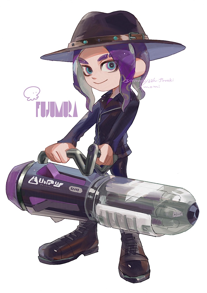 octoling player character and octoling boy (splatoon and 1 more) drawn by totocosakana