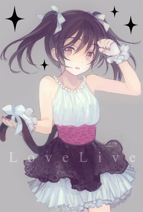 yazawa nico (love live! and 1 more) drawn by ame_yamori