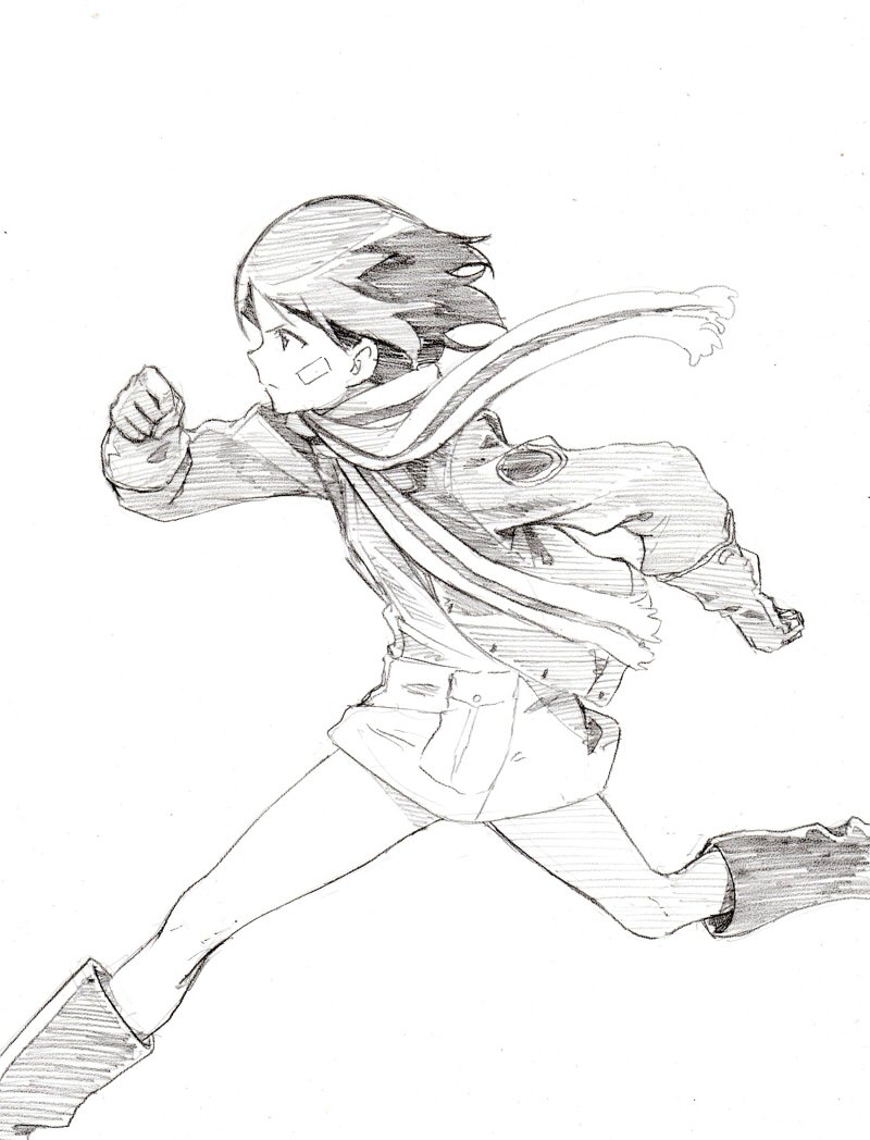 kanno naoe (world witches series and 1 more) drawn by shiratama_(hockey)