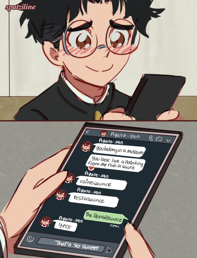 ayase momo and takakura ken (dandadan) drawn by spatziline