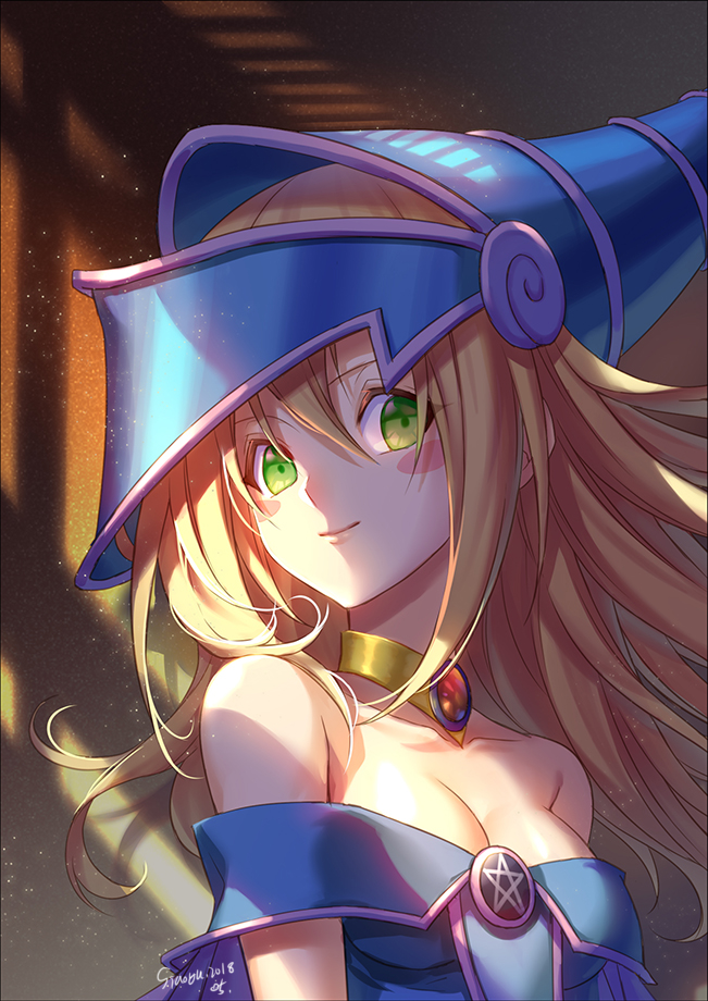 dark magician girl (yu-gi-oh!) drawn by siaoyu