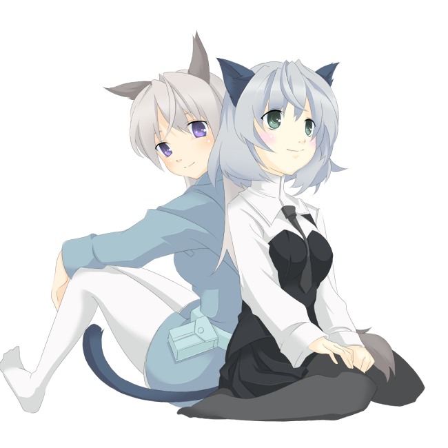 sanya v. litvyak and eila ilmatar juutilainen (world witches series and 1 more) drawn by hayagiri